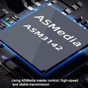 PCI-E 4X a USB3.1 Dual USB-C/Type-C Scheda di espansione da 10 Gbps con chip ASMedia ASM3142, PCE2TYC-A31
