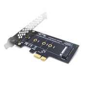PCI-E 1X a M.2 NVME KEY-M Adattatore scheda riser SSD, With Baffle, Without Baffle