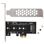 PCI-E 1X a M.2 NVME KEY-M Adattatore scheda riser SSD, With Baffle, Without Baffle