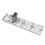 Adattatore per scheda di espansione PCI-E da M.2 NVME a USB 3.0 per scheda grafica, VER006S Blackboard, VER006S Whiteboard