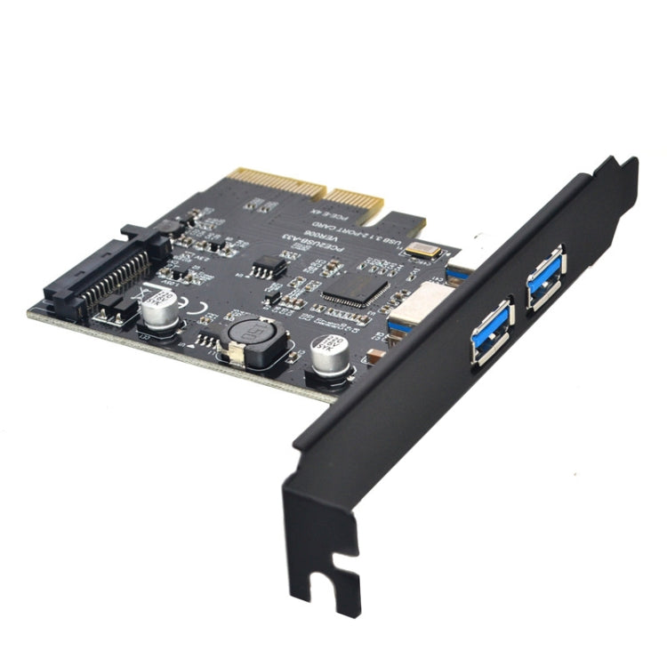 Scheda di espansione USB3.2 GEN2 Porta tipo A ASMedia ASM3142 Trasferimento 10 Gbps, PCE2USB-A32