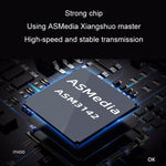 Scheda di espansione USB3.2 GEN2 Porta tipo A ASMedia ASM3142 Trasferimento 10 Gbps, PCE2USB-A32