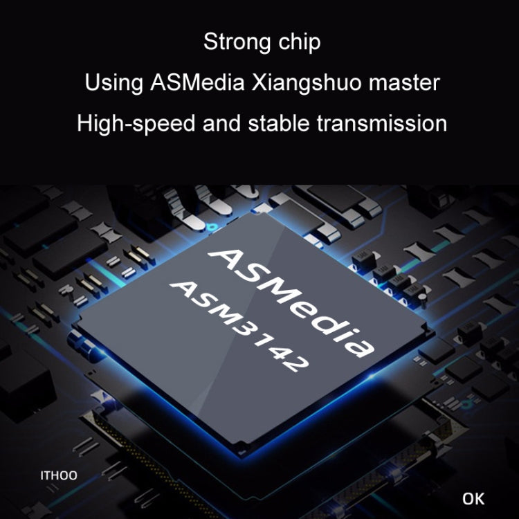 Scheda di espansione USB3.2 GEN2 Porta tipo A ASMedia ASM3142 Trasferimento 10 Gbps, PCE2USB-A32