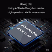 Scheda di espansione USB3.2 GEN2 Porta tipo A ASMedia ASM3142 Trasferimento 10 Gbps, PCE2USB-A32
