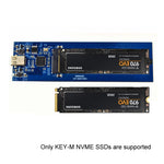 Da USB3.2 a M.2 NVME Hard Disk Box NGFF Protocollo PCIE a TYPE-C, White, Black, Black with C-C Cable, Silver White with C-C Cable