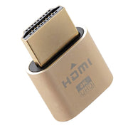 Il carico fittizio HDMI dello spoofer della scheda grafica da 2 pezzi simula i display HD, 2pcs Gold
