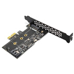 Scheda di espansione PCI-E a SATA3.0 + M2 NGFF Scheda di trasferimento su disco rigido 6G, PCEM2ST-A01