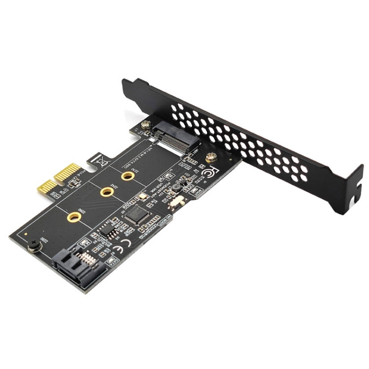 Scheda di espansione PCI-E a SATA3.0 + M2 NGFF Scheda di trasferimento su disco rigido 6G, PCEM2ST-A01