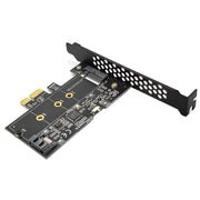 Scheda di espansione PCI-E a SATA3.0 + M2 NGFF Scheda di trasferimento su disco rigido 6G, PCEM2ST-A01