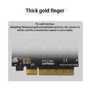 PCI-E X8 Double Disk Transfer Card NVME M.2 MKEY SSD RAID Array Adattatore di espansione, PH45