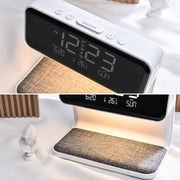 Caricabatteria 3 in 1 con ricarica wireless