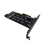 Scheda adattatore SSD PCIe M.2 PCIE 4x a M.2 Key M B Dual Interface Card, PCENGFF-N01