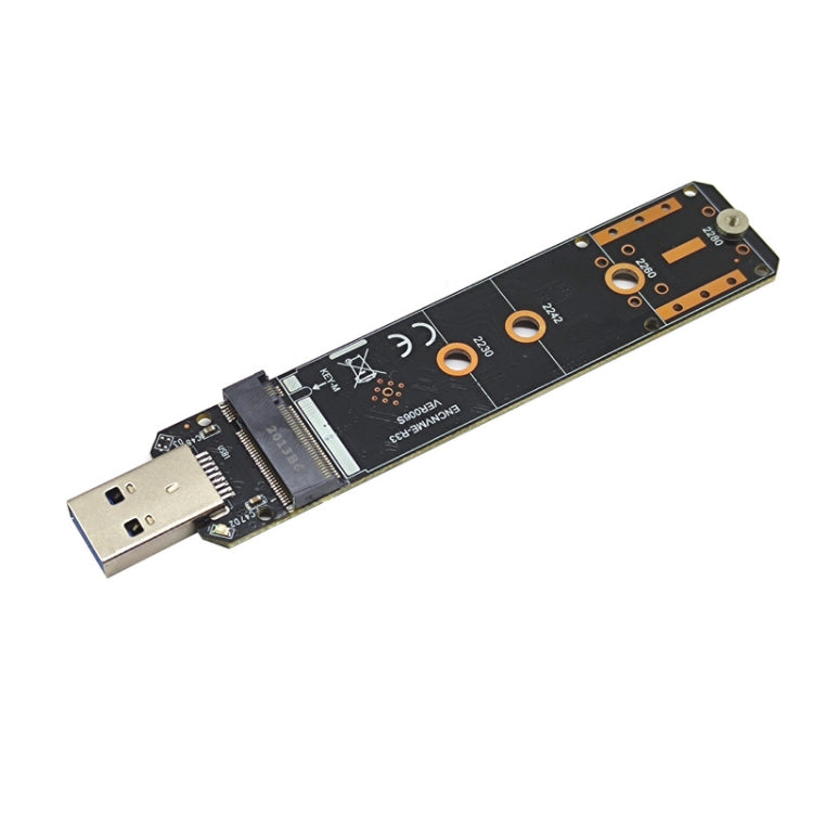 USB3.1 10Gbps GEN2 a NVME SATA Dual Protocol M.2 Riser Card SSD, USB3.1 To NVME SATA