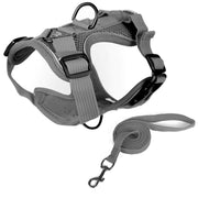 Imbracatura per gilet per animali domestici + set di funi di trazione Imbracatura riflettente per cani e gatti traspirante, S, M, L, XL