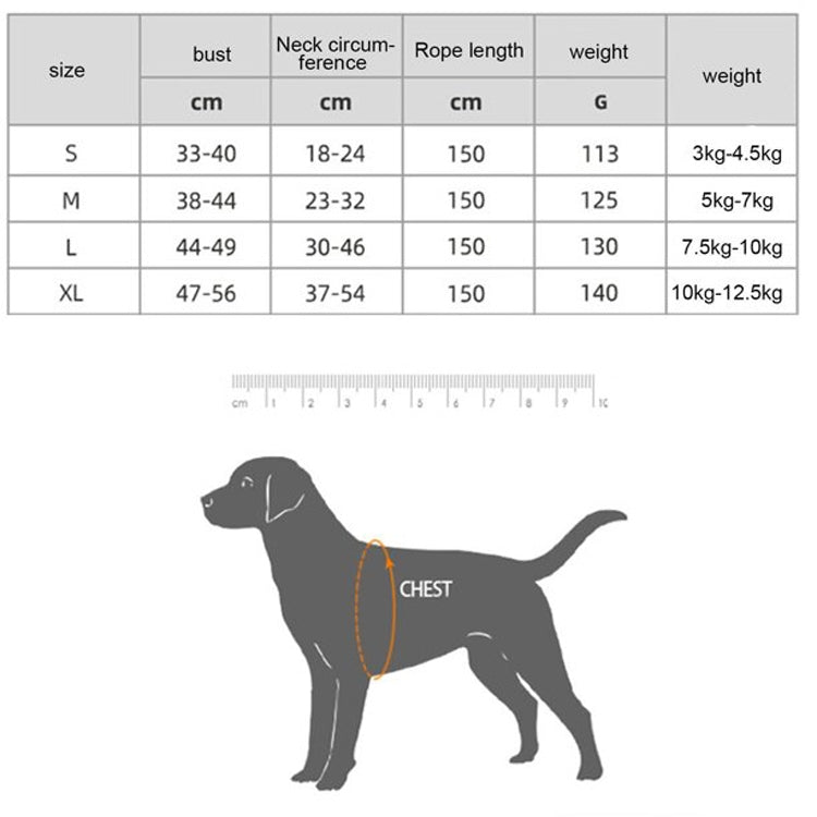 Imbracatura riflettente per cani e gatti traspirante