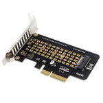 Scheda di trasferimento NVME da 5 pezzi M.2 a scheda di espansione PCIE3.0/4.0 Full Speed X4, Full Height, Half Height
