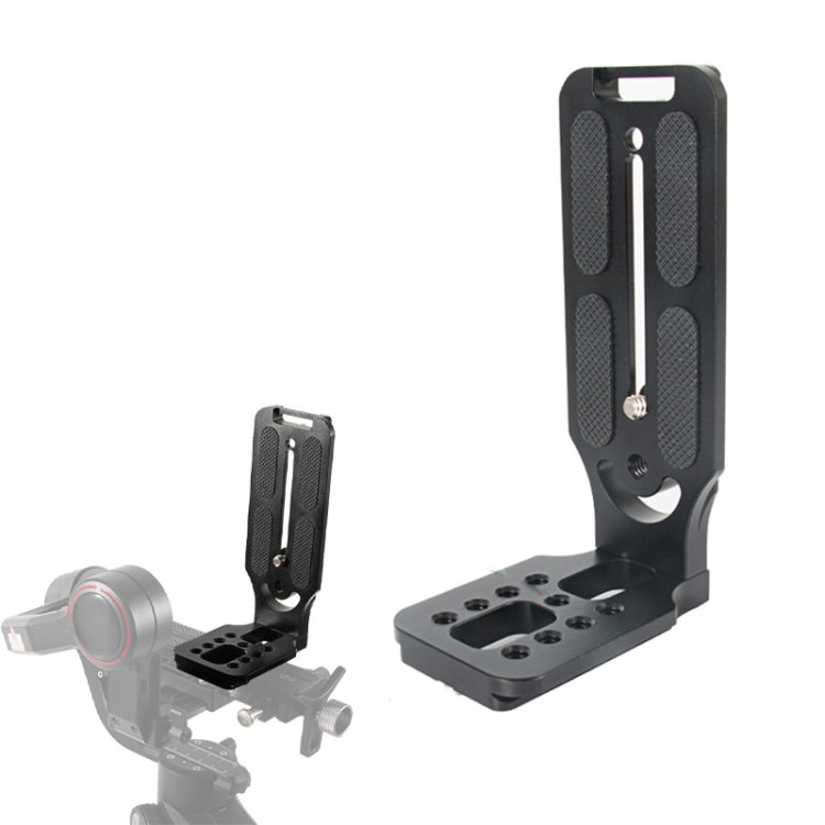 BEXIN L130-50 Piastra a sgancio rapido per fotocamera Tavola verticale a forma di L, L130-50