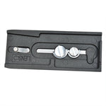 Piastra a sgancio rapido per Manfrotto 501 502 504HDV Benro S4 S6 S7 S8, BEXIN  501-L120A, BEXIN  501-L120, BEXIN 501-L90A, BEXIN  501-L90