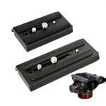 Piastra a sgancio rapido per Manfrotto 501 502 504HDV Benro S4 S6 S7 S8, BEXIN  501-L120A, BEXIN  501-L120, BEXIN 501-L90A, BEXIN  501-L90