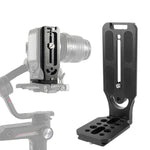 BEXIN L130-50C Piastra a sgancio rapido per fotocamera Tavola verticale a forma di L, L130-50C