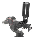 BEXIN L130-50C Piastra a sgancio rapido per fotocamera Tavola verticale a forma di L, L130-50C