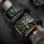 1.83 pollici IP68 impermeabile Bluetooth Call Sports Smart Watch Orologio multifunzionale a tre prove all'aperto