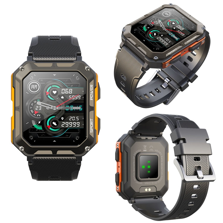 1.83 pollici IP68 impermeabile Bluetooth Call Sports Smart Watch Orologio multifunzionale a tre prove all'aperto