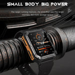 1.83 pollici IP68 impermeabile Bluetooth Call Sports Smart Watch Orologio multifunzionale a tre prove all'aperto