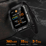 1.83 pollici IP68 impermeabile Bluetooth Call Sports Smart Watch Orologio multifunzionale a tre prove all'aperto