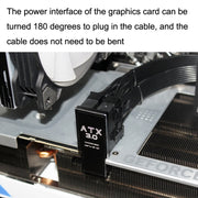 ATX3.0 12VHPWR 12+4P 600W 180 gradi connettore servosterzo, A Model, B Model