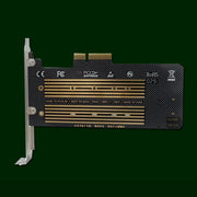 M.2 NVME NGFF SSD a PCIE SATA Scheda di espansione per la conversione a doppio disco Supporta il cablaggio MKEY BKEY, PH39