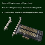 M.2 NVME NGFF SSD a PCIE SATA Scheda di espansione per la conversione a doppio disco Supporta il cablaggio MKEY BKEY, PH39