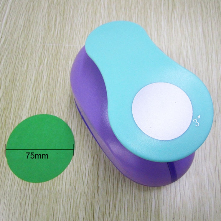 Utensili manuali per bambini goffratrici rotonde, consegna casuale a colori, 8803 8mm, 8805 16mm, 8810 25mm, 8815 38mm, 8820 50mm, 8830 75mm