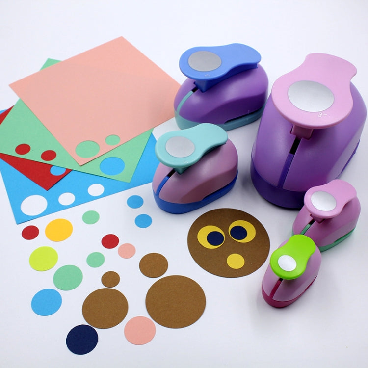 Utensili manuali per bambini goffratrici rotonde, consegna casuale a colori, 8803 8mm, 8805 16mm, 8810 25mm, 8815 38mm, 8820 50mm, 8830 75mm
