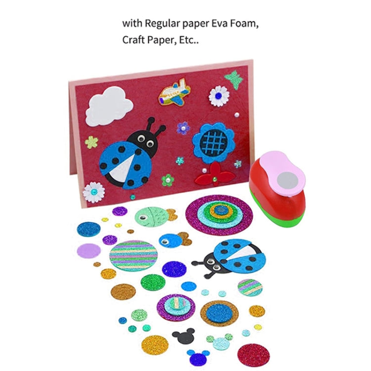 Utensili manuali per bambini goffratrici rotonde, consegna casuale a colori, 8803 8mm, 8805 16mm, 8810 25mm, 8815 38mm, 8820 50mm, 8830 75mm