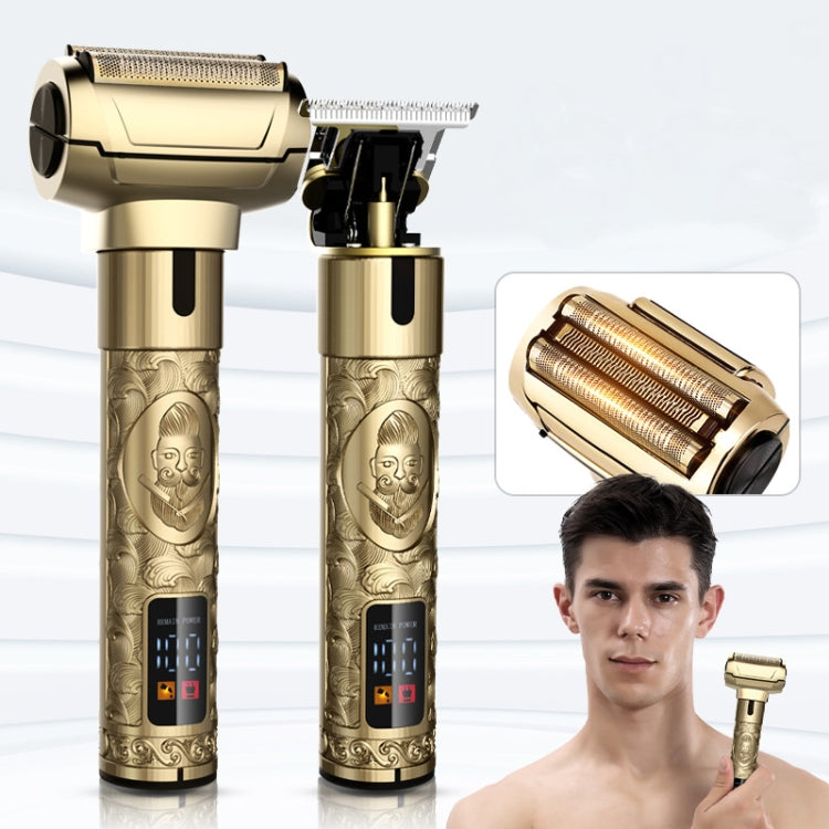 Set coltelli barba e taglio capelli uomo 2 in 1 6W