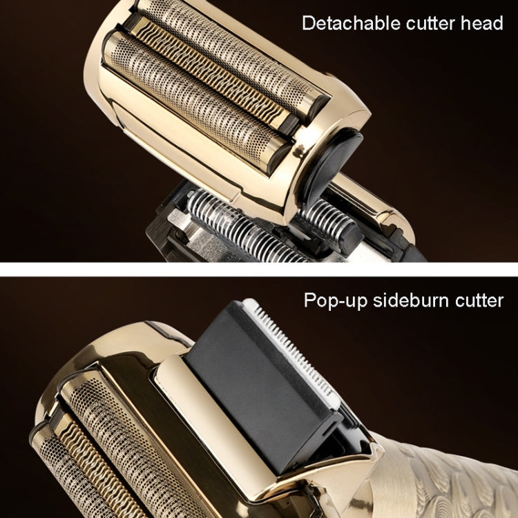 Set coltelli barba e taglio capelli uomo 2 in 1 6W