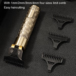 Set coltelli barba e taglio capelli uomo 2 in 1 6W