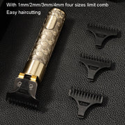 Set coltelli barba e taglio capelli uomo 2 in 1 6W