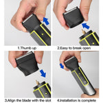 Rasoio elettrico 4 in 1 impermeabile IPX5 con ricarica USB