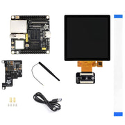 Scheda di sviluppo Mini Linux Luckfox Pico Ultra W RV1106G3 1TOPS con processore integrato con Wi-Fi/PoE, Without Screen, 480x480 Touch Screen, 720x720 Touch Screen