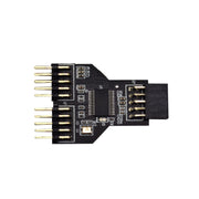 9 Pin USB Header Femmina da 1 a 2 Scheda maschio Adattatore connettore HUB USB 2.0 a 9 pin, 9pin To Dual 9pin Direct Plug