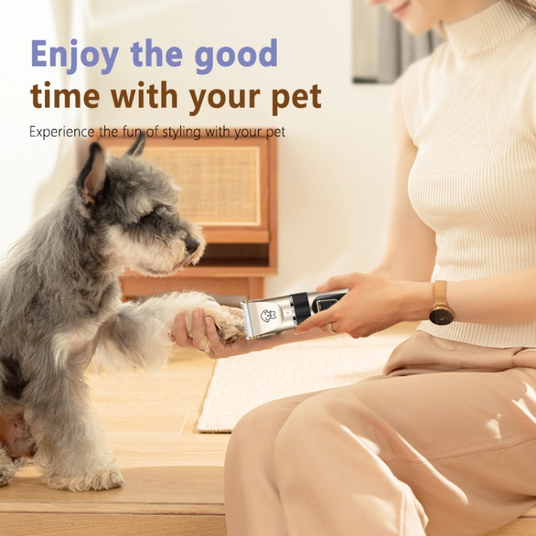 Set di tagliacapelli per gatti con rasoio elettrico per animali domestici, Standard, Yellow Standard, Red Standard