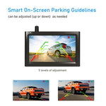 Sistema di visione posteriore ad energia solare che inverte il display della telecamera per auto con trasmissione wireless, RC01