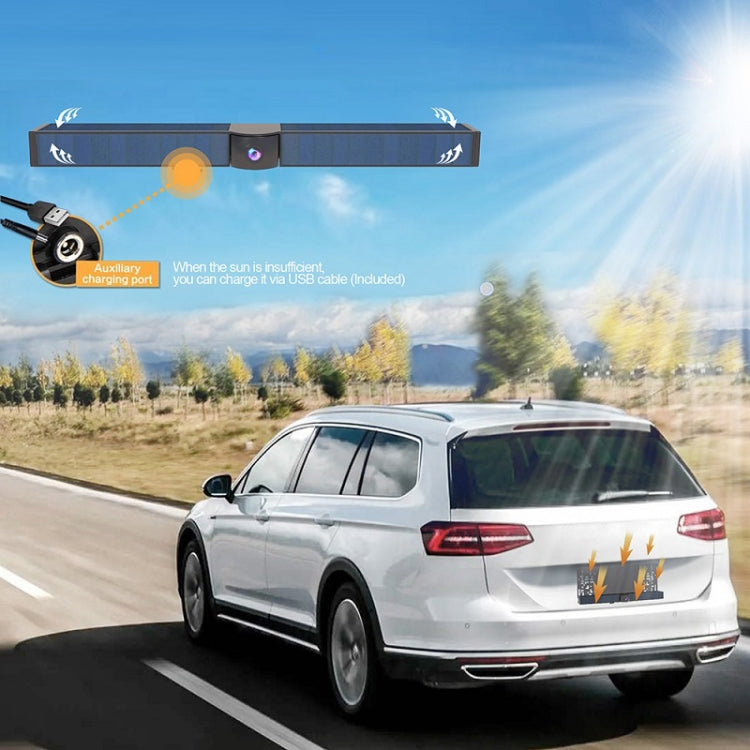Sistema di visione posteriore ad energia solare che inverte il display della telecamera per auto con trasmissione wireless, RC01