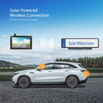 Sistema di visione posteriore ad energia solare che inverte il display della telecamera per auto con trasmissione wireless, RC01