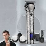 Tagliacapelli multifunzionale uomo 6 in 1 in metallo