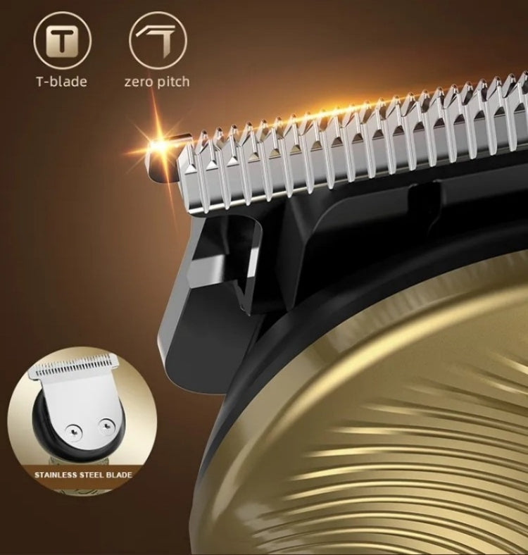 Tagliacapelli multifunzionale da uomo 6 in 1 tagliacapelli in metallo, 697 6 In 1 (Bronze), 697 6 In 1 (Silver Gray)