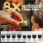 Tagliacapelli multifunzionale uomo 6 in 1 in metallo