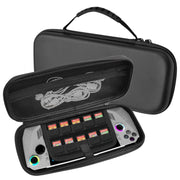 Per ASUS ROG Ally Game Console Borsa protettiva per frizione in pelle a grana EVA, Bag (Black), Bag (White)